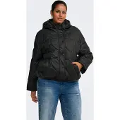 ONLY Cartahia Gequilte Jas Dames Zwart S-42/44