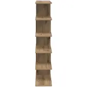 vidaXL Wandplank Artisanaal eiken 70 x 20 x 100 cm Bewerkt hout