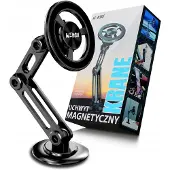 Webski Aluminium Magneet Telefoonhouder Auto - Verstelbaar & Sterk