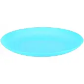 Epewex Turkoois plastic bord, 22 cm, duurzaam en magnetronbestendig