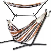 Gotel Dubbele Tuinhamak met Stalen Frame - 240kg - Inclusief Schoffels