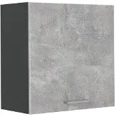 Vicco Hangkast R-Line, Beton/Antraciet, 60 cm met 1 deur