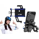 Webski Stabiele Aluminium Telefoonhouder voor Fiets & Motor