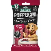 Park Life Pupperoni Chews Hondensnack – Varkenssmaak – Graanvrij – Rawhidevrij – Kauwsticks – 70g