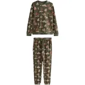 Next - Heren - Matching Family jersey Halloween pyjama - Groen