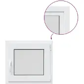 vidaXL Kelderraam RISOR 60 x 50 cm PVC en Glas