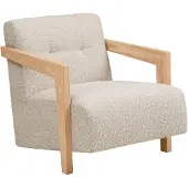 Nest of Nora Fauteuil met armleuning - Eiken - Beige