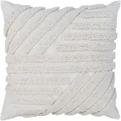 Nest of Nora Sierkussen 45x45 cm - Polyester Katoen - Wit