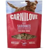 Carnilove – Zachte Snack Sardientjes en Wilde knoflook – 200gr