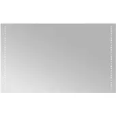 vidaXL LED Badkamerspiegel Doorzichtig 100 x 60 cm gehard glas