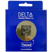 Delta Perfect 50 M Flurocarbon Blauw 0.340 mm