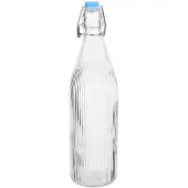 Olympia geribbelde schommeltop waterflessen 1ltr (pakket van 6)