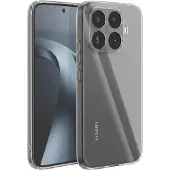 Mayaxess , Hoesje voor Xiaomi 17T Pro Flexibele Siliconen Bescherming, Transparant