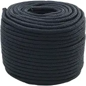 vidaXL Boottouw 10 mm 25 m Koninklijk Blauw Polyester