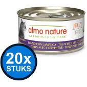 Almo Nature 20x HFC - Kattenvoer Natvoer Blik - Gelei - Tonijn & Mahi Mahi - 70g