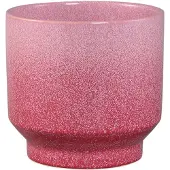 Ptmd Kyer Pink Ceramic Pot On Foot Ombre Finish S