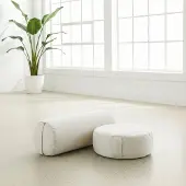 Yogistar Yoga-Set Ananda (Meditationskissen Dhyana + Yoga-Bolster Samtosha)