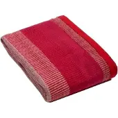 Serax - plaid strepen Rood / Roze - 130 x 170 cm