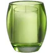 Bolsius Kandelaar Oval light 100/84 + vulling lime (per 4 stuks)