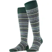 Falke Kniekousen jade, Gestreept