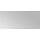 vidaXL LED Badkamerspiegel Doorzichtig 90 x 40 cm gehard glas