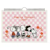 Lannoo Snoopy - Peanuts Familieplanner 2027
