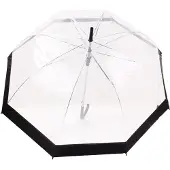 Le Monde du Parapluie Automatische transparante klokparaplu,Doorzichtig