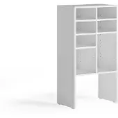 Vicco schoenenkast Hermia, Wit, 53 x 99 cm met 7 open vakken