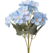 Clayre & Eef Kunstbloem 30 cm Blauw Kunststof