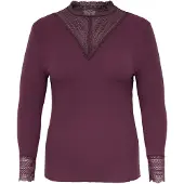 ONLY Cartilde Blouse Dames Rood L-50/52