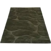 Veer Carpets Superior berber vloerkleed dark green 200 x 280 cm
