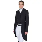 Equestro Slipjas Strass rain Dames L Zwart