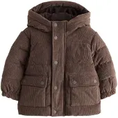 Next - Jongens - Gewatteerde corduroy jas - Bruin