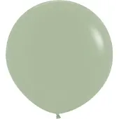 Amscan 24 inch ballon, Latex, 60 cm, 1 stuk(s) eucalyptus