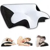 G&G Ergonomisch Traagschuim Kussen, Orthopedisch Neksteunkussen 62x37cm