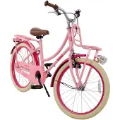 2Cycle Meisjes Transportfiets 20 inch (6-8 jaar) – Roze – Trendy Schoolfiets