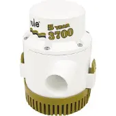 Rule Pumps Gold Series 3700gph Pump 15.5a 12v Wit