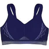 Triumph Sport bh 'Triaction Cardio Flow' opaal / donkerblauw