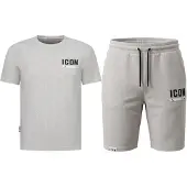 True Rise Zomerset icon oversized t-shirt en short
