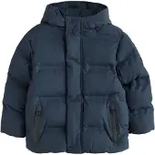 Next - Jongens - Waterbestendige gewatteerde jas - Blauw