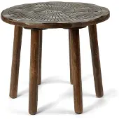 Vtwonen bijzettafel dark wood