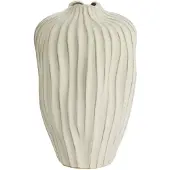 Light & Living Light&living Vaas deco Ø26x40 cm VECHHIA keramiek crème