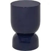 Woood Hekla bijzettafel - donkerblauw