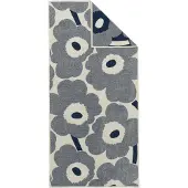 Marimekko Unikko badhanddoek 70x150 cm Off white-blueberry