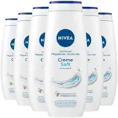 Nivea 6x Douchegel Creme Soft 500 ml
