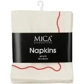 Mica Decorations servet (set van 4)
