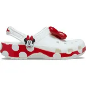 Crocs Clogs 'Minnie Mouse Cls' rosé / rood / zwart / wit
