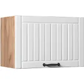 Vicco Hangkast Fame-Line, Wit Landhuis/Goudkleurig Eiken, 60 cm