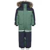 Didriksons - Kid's Bjärven Coverall - Overall 130, blauw