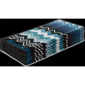 Missoni Gezichtsdoekje Giacomo Blue (Set van 6) (30 x 30 cm)